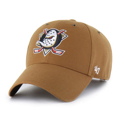 ANAHEIM DUCKS CARHARTT '47 MVP BROWN