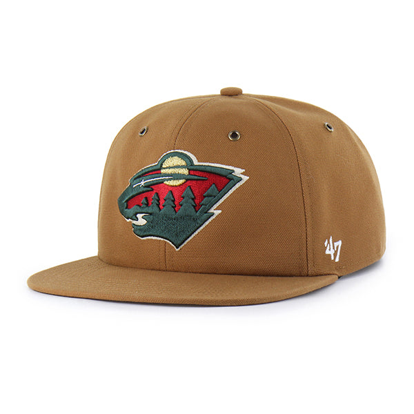 MINNESOTA WILD CARHARTT '47 CAPTAIN RL RELAXED FIT BROWN