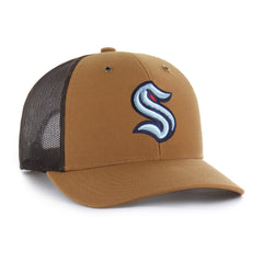 SEATTLE KRAKEN CARHARTT '47 TRUCKER BROWN