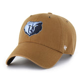 MEMPHIS GRIZZLIES CARHARTT '47 CLEAN UP BROWN