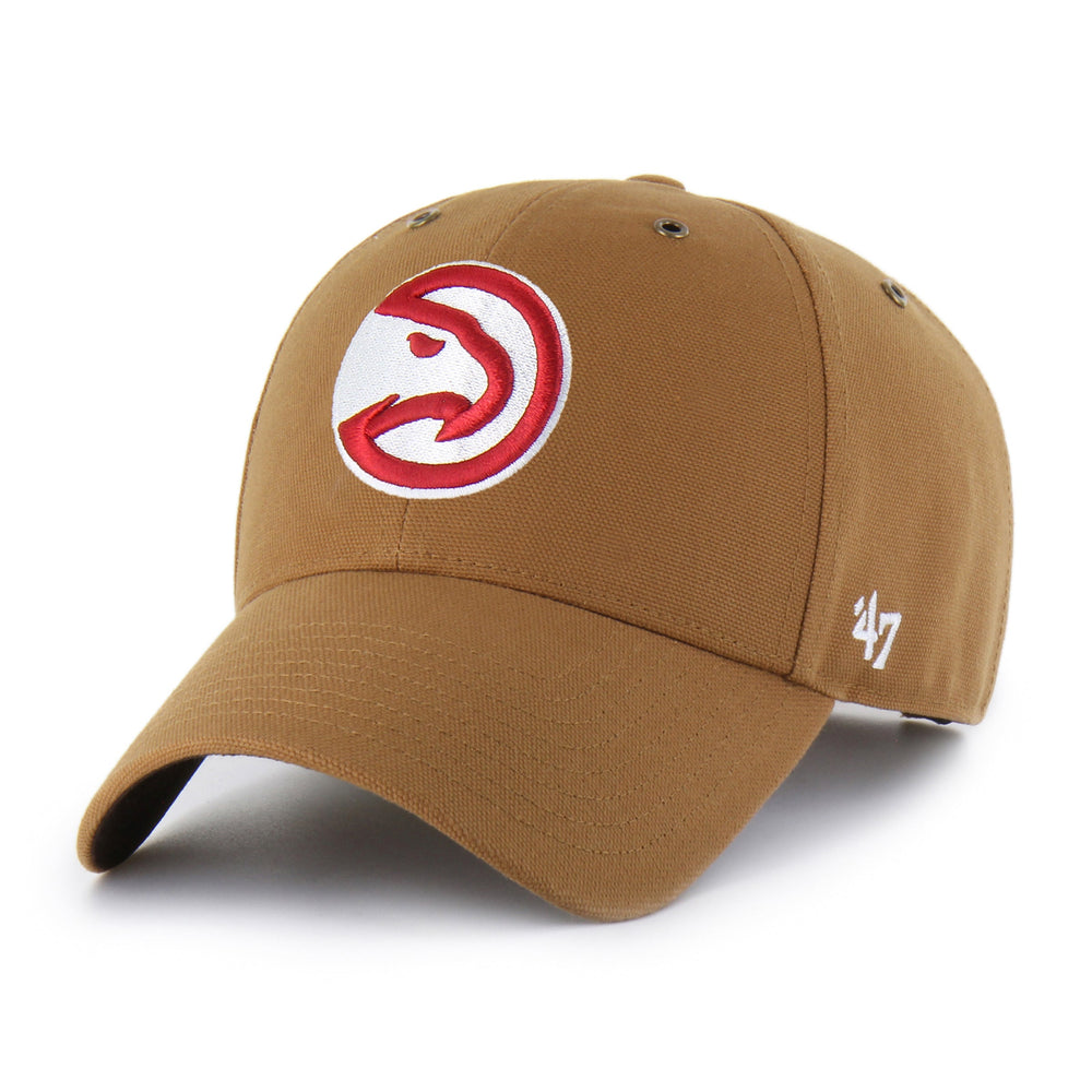ATLANTA HAWKS CARHARTT '47 MVP BROWN