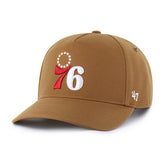 PHILADELPHIA 76ERS CARHARTT '47 HITCH BROWN
