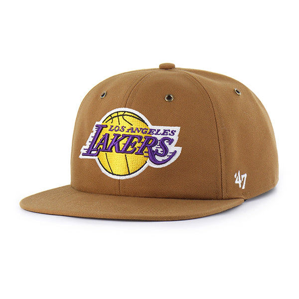 LOS ANGELES LAKERS CARHARTT '47 CAPTAIN RL RELAXED FIT BROWN