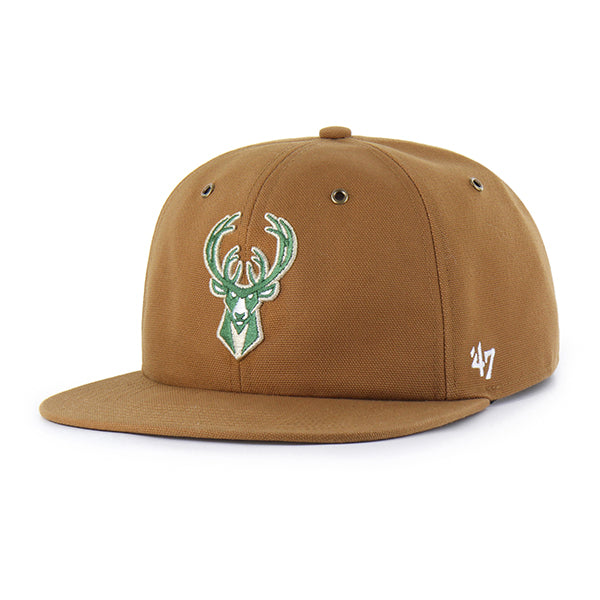 MILWAUKEE BUCKS CARHARTT '47 CAPTAIN RL RELAXED FIT BROWN