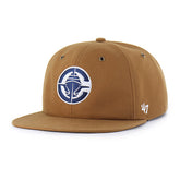 LOS ANGELES CLIPPERS CARHARTT '47 CAPTAIN RL RELAXED FIT BROWN