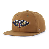 NEW ORLEANS PELICANS CARHARTT '47 CAPTAIN RL RELAXED FIT BROWN