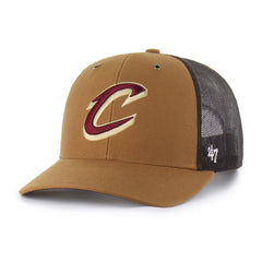 CLEVELAND CAVALIERS CARHARTT '47 TRUCKER BROWN
