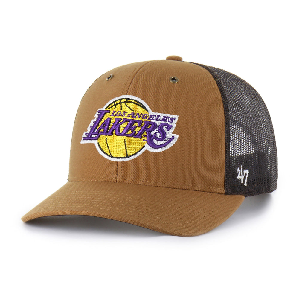 LOS ANGELES LAKERS CARHARTT '47 TRUCKER BROWN