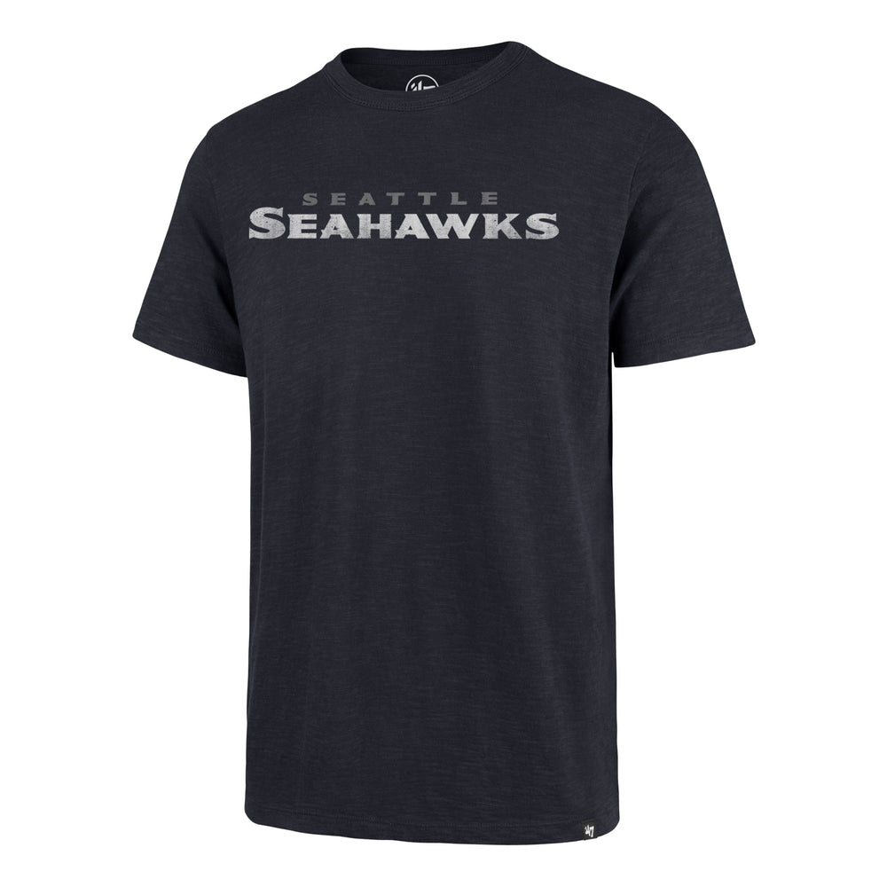 SEATTLE SEAHAWKS GRIT WORDMARK '47 SCRUM TEE FALL NAVY