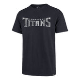 TENNESSEE TITANS GRIT WORDMARK '47 SCRUM TEE FALL NAVY