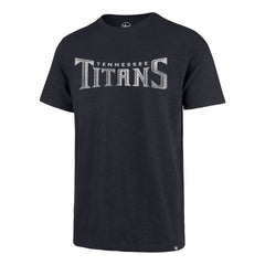 TENNESSEE TITANS GRIT WORDMARK '47 SCRUM TEE FALL NAVY