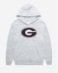 GEORGIA BULLDOGS IMPRINT '47 NAOMI HOOD WOMENS RELAY GREY