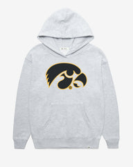 IOWA HAWKEYES IMPRINT '47 NAOMI HOOD WOMENS RELAY GREY