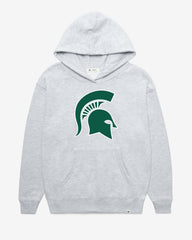 MICHIGAN STATE SPARTANS IMPRINT '47 NAOMI HOOD WOMENS RELAY GREY