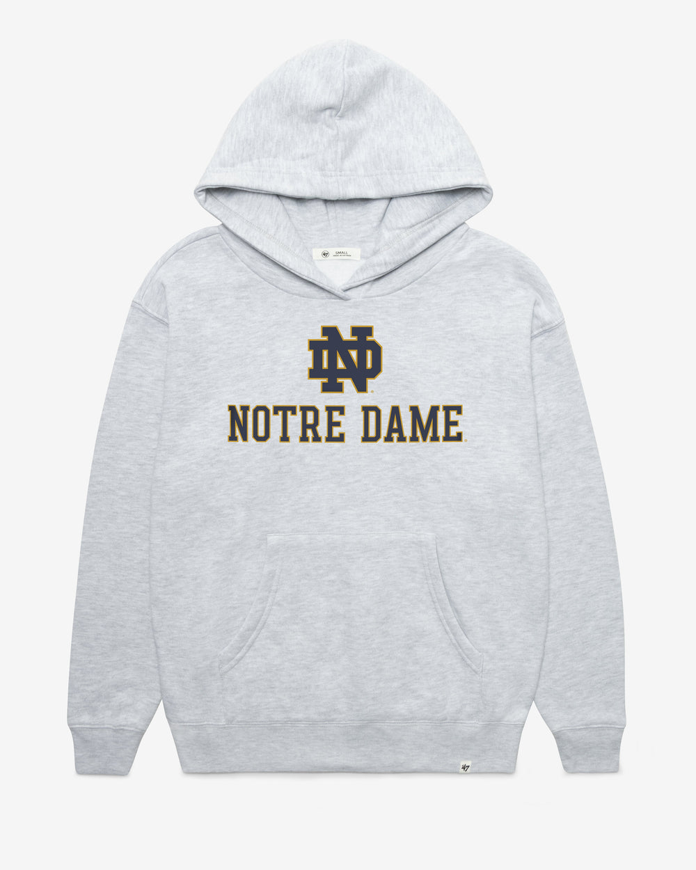 NOTRE DAME FIGHTIN IRISH IMPRINT '47 NAOMI HOOD WOMENS RELAY GREY