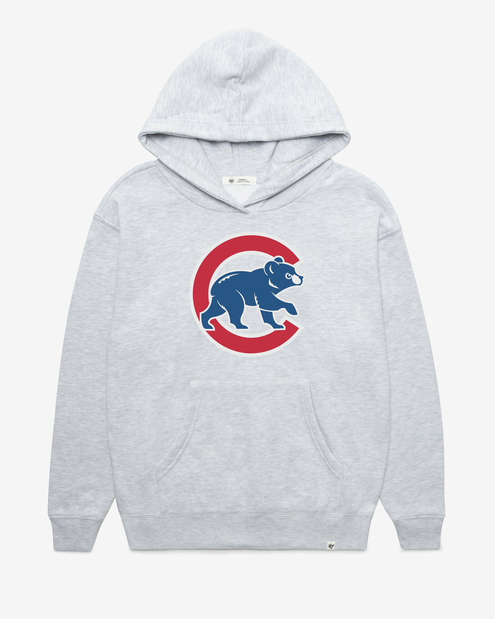 CHICAGO CUBS IMPRINT '47 NAOMI HOOD WOMENS RELAY GREY