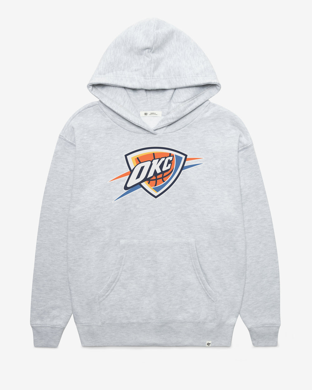 OKLAHOMA CITY THUNDER IMPRINT '47 NAOMI HOOD WOMENS RELAY GREY