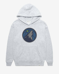 MINNESOTA TIMBERWOLVES IMPRINT '47 NAOMI HOOD WOMENS RELAY GREY