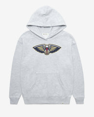 NEW ORLEANS PELICANS IMPRINT '47 NAOMI HOOD WOMENS RELAY GREY
