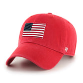 UNITED STATES U.S.A. BASE RUNNER '47 CLEAN UP RED