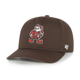 CLEVELAND BROWNS HISTORIC '47 HITCH RF REALXED FIT BROWN