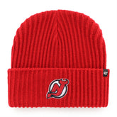 NEW JERSEY DEVILS HARBOR '47 CUFF KNIT RED