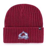 COLORADO AVALANCHE HARBOR '47 CUFF KNIT CARDINAL