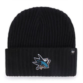 SAN JOSE SHARKS HARBOR '47 CUFF KNIT BLACK