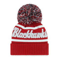 CHICAGO BLACKHAWKS SPIRITED '47 CUFF KNIT RED