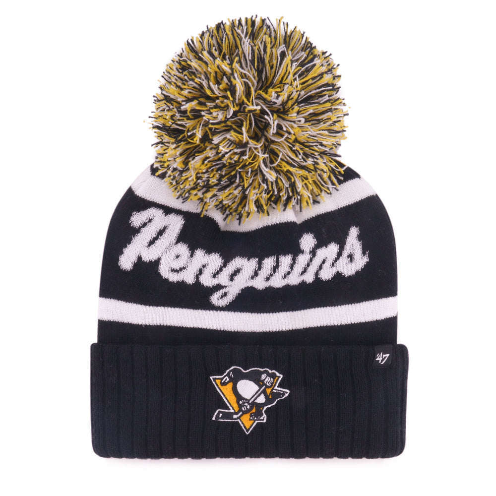 PITTSBURGH PENGUINS SPIRITED '47 CUFF KNIT BLACK