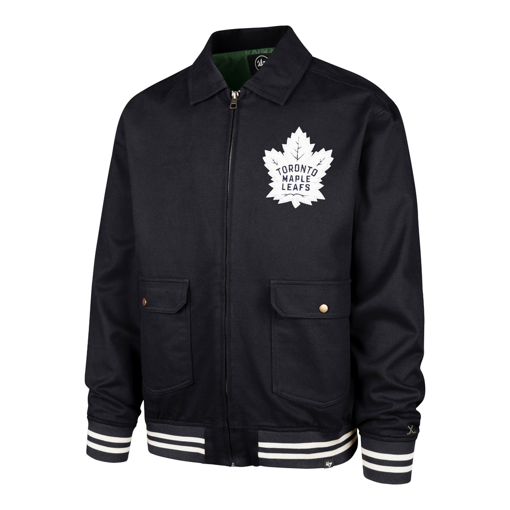 TORONTO MAPLE LEAFS HADDEY '47 HOMESTEAD JACKET NAVY