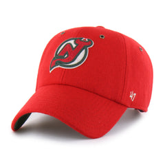 NEW JERSEY DEVILS VINTAGE GRANDSTAND '47 CLEAN UP RED