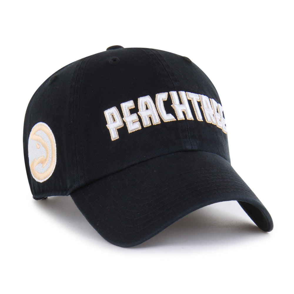 ATLANTA HAWKS CITY EDITION SURE SHOT '47 CLEAN UP BLACK