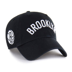 BROOKLYN NETS CITY EDITION SURE SHOT '47 CLEAN UP BLACK