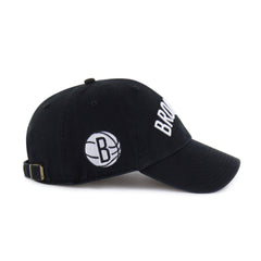BROOKLYN NETS CITY EDITION SURE SHOT '47 CLEAN UP BLACK