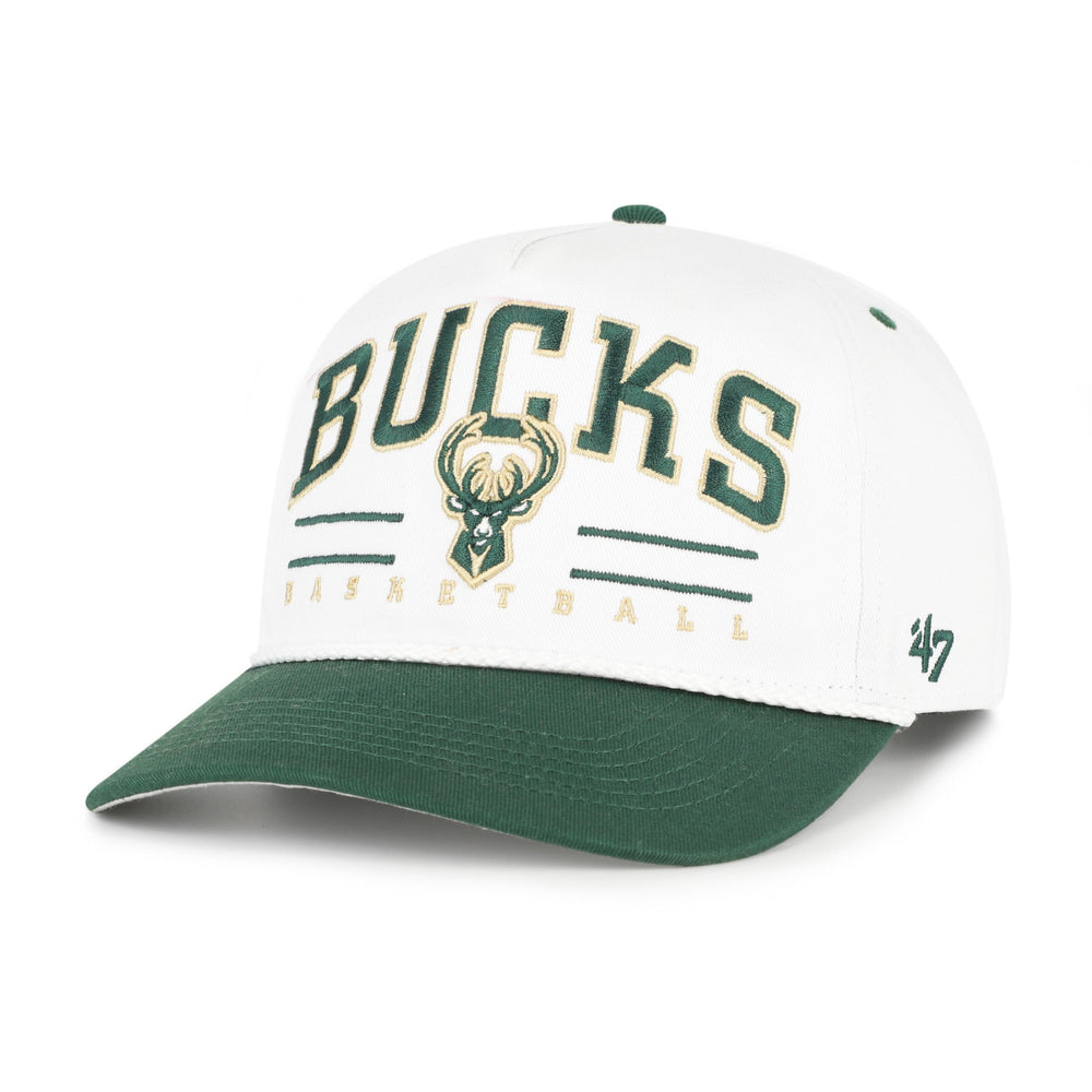 MILWAUKEE BUCKS ROSCOE ROPE TWO TONE '47 HITCH WHITE