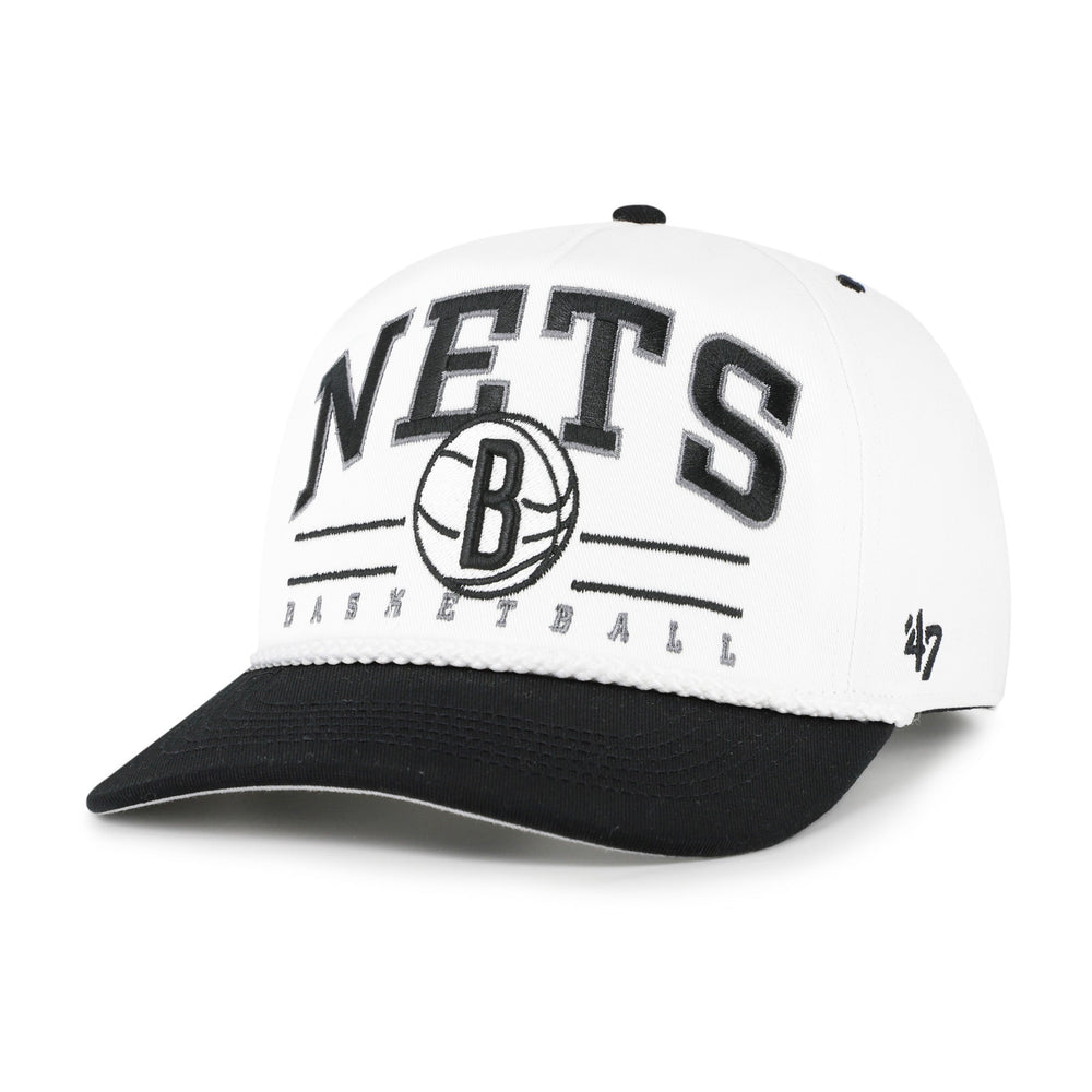 BROOKLYN NETS ROSCOE ROPE TWO TONE '47 HITCH WHITE