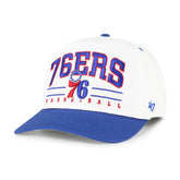 PHILADELPHIA 76ERS ROSCOE ROPE TWO TONE '47 HITCH WHITE