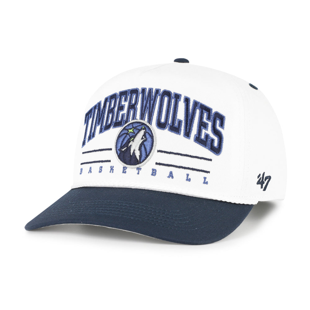 MINNESOTA TIMBERWOLVES ROSCOE ROPE TWO TONE '47 HITCH WHITE