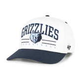 MEMPHIS GRIZZLIES ROSCOE ROPE TWO TONE '47 HITCH WHITE