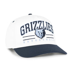 MEMPHIS GRIZZLIES ROSCOE ROPE TWO TONE '47 HITCH WHITE