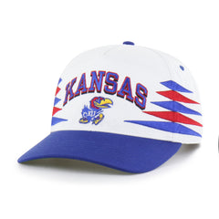 KANSAS JAYHAWKS DIAMOND CUT '47 HITCH WHITE