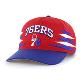 PHILADELPHIA 76ERS DIAMOND CUT '47 HITCH RED