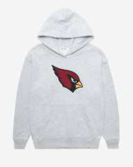 ARIZONA CARDINALS IMPRINT '47 NAOMI HOOD WOMENS RELAY GREY