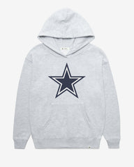 DALLAS COWBOYS IMPRINT '47 NAOMI HOOD WOMENS RELAY GREY