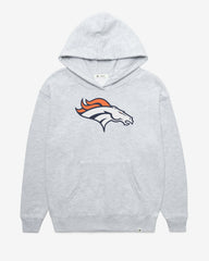 DENVER BRONCOS IMPRINT '47 NAOMI HOOD WOMENS RELAY GREY
