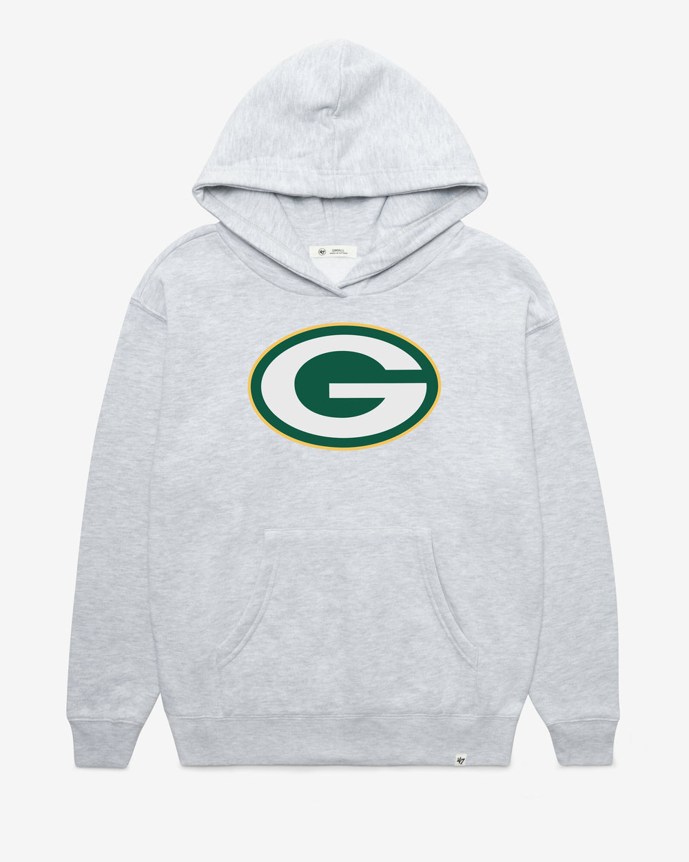 GREEN BAY PACKERS IMPRINT '47 NAOMI HOOD WOMENS RELAY GREY