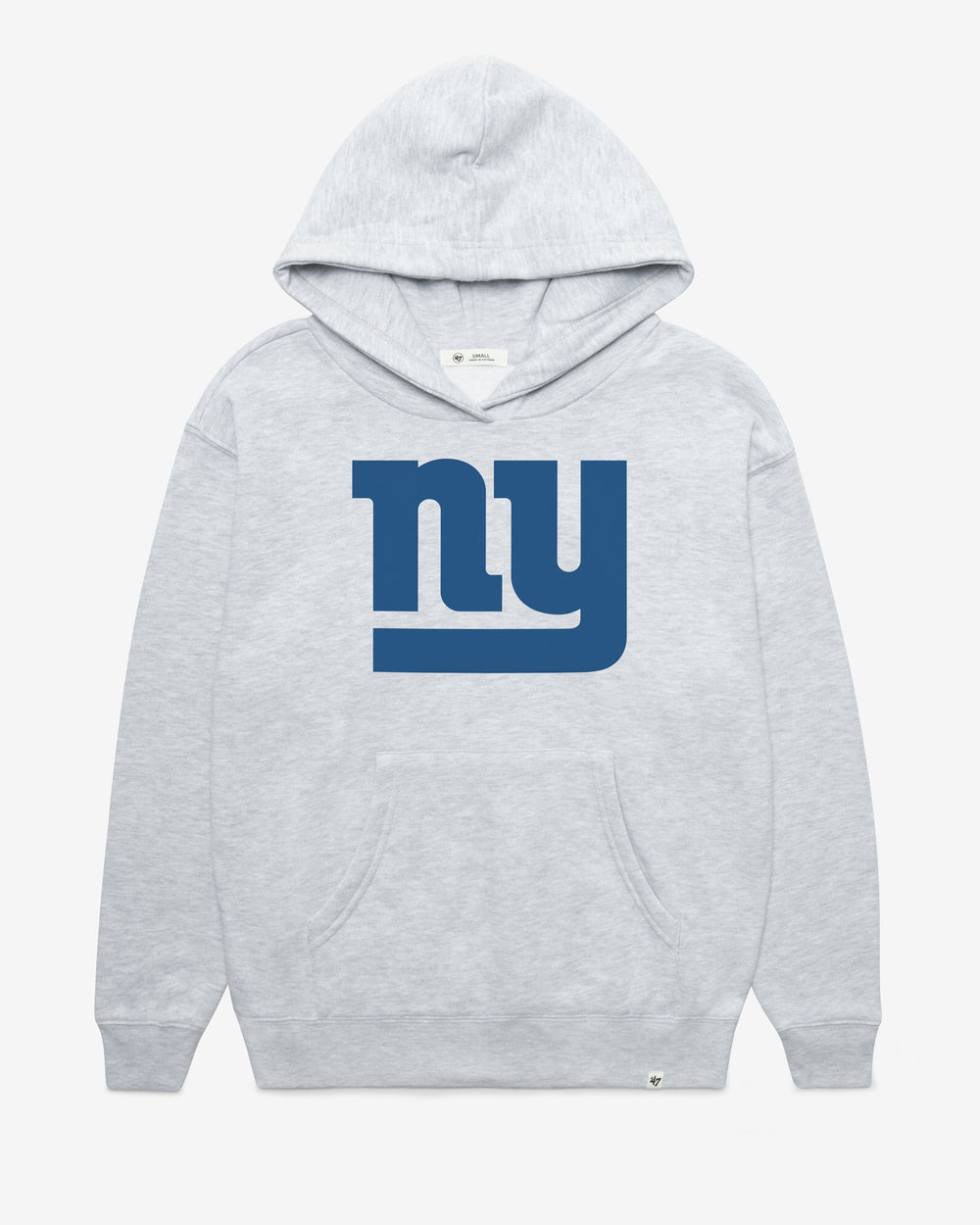 NEW YORK GIANTS IMPRINT '47 NAOMI HOOD WOMENS RELAY GREY