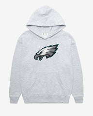 PHILADELPHIA EAGLES IMPRINT '47 NAOMI HOOD WOMENS RELAY GREY