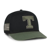 TENNESSEE VOLUNTEERS KHAKI ACCENTS '47 HITCH BLACK